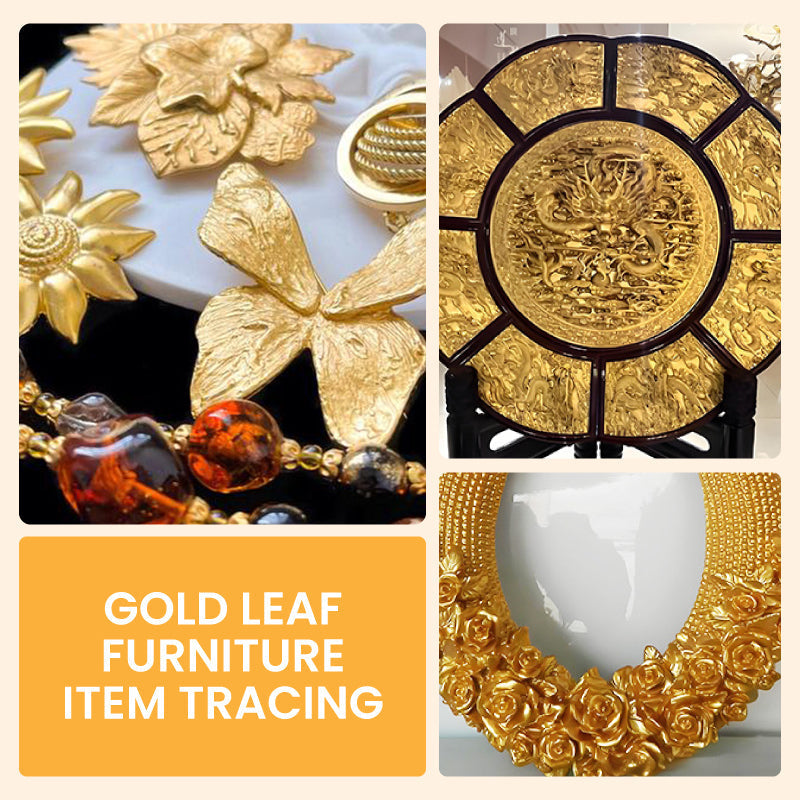 Metallic-Farbe in Gold und Silber, 200 g, wasserbasiert, für Dekoration, Möbel, Wände, DIY-Projekte und Wohnbereich | Sansoti