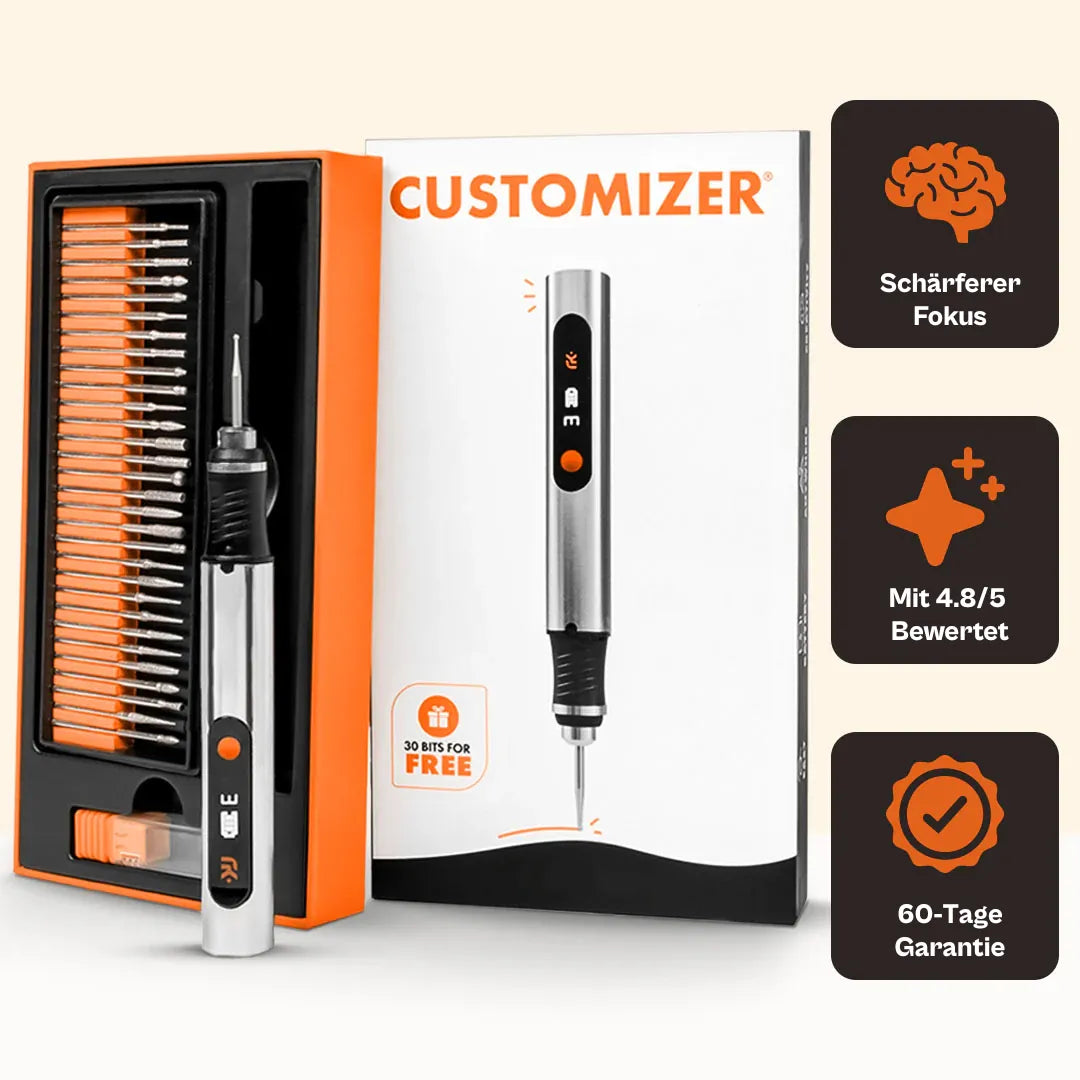 Electric Engraving Pen With Precision Tip For Metal, Wood, Glass, And Plastic | Sansoti