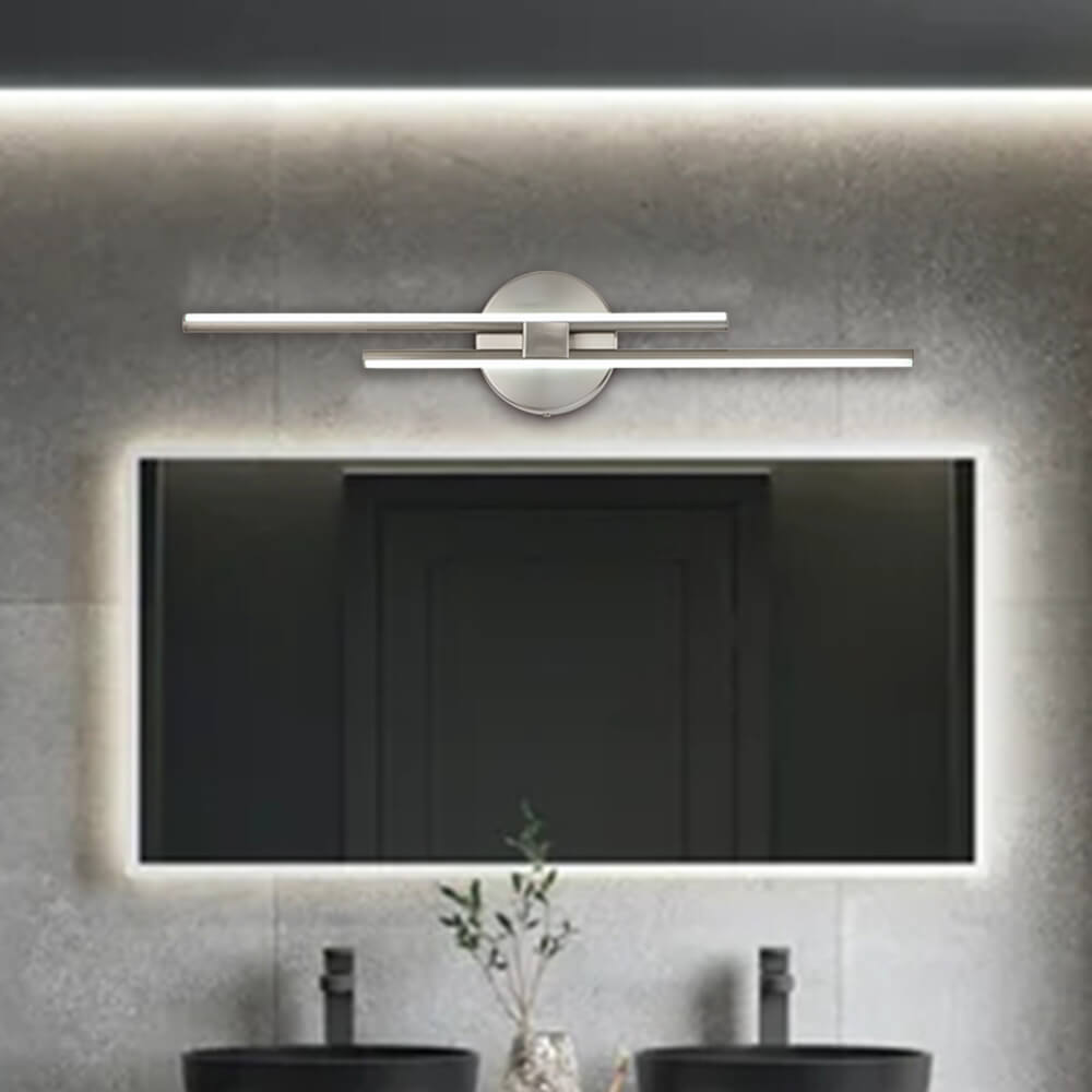 Deckenleuchte LED Streifen 12W Kaltweiß Schwarz Messing Nickel 60-80cm Küche Modern