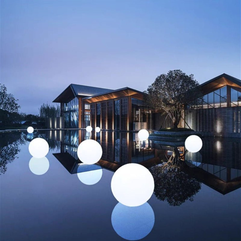 Decorative Ball Lamp with Remote Control XS S M L XL Waterproof IP65 Ambient Lighting Garden and Indoor LED Lamp USB Rechargeable | Sansoti