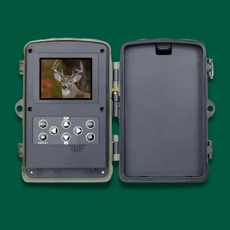 Wildcamera met Bewegingssensor & Nachtzicht | Trail Camera voor Natuur, Tuin & Beveiliging