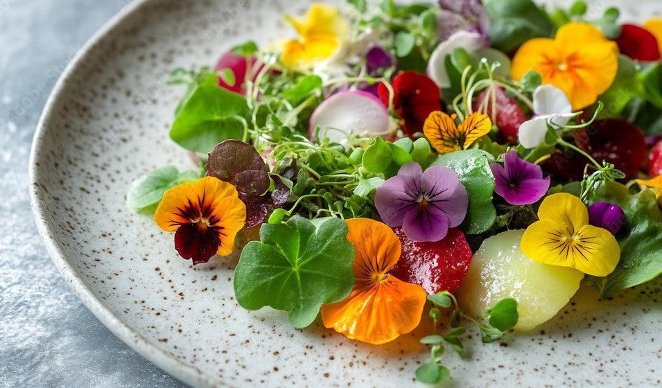 Eetbare bloemen zaden
