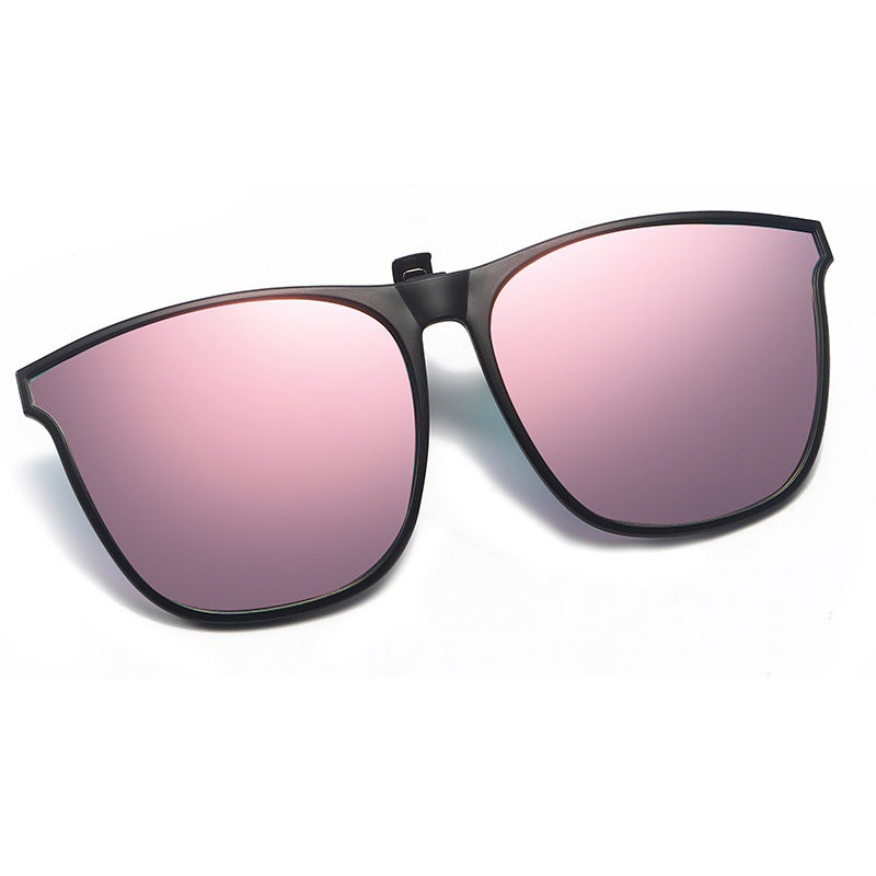 Clip-on lunettes de soleil avec embouts magnétiques Verres polarisants Protection UV400 pour porteurs de lunettes | Sansoti