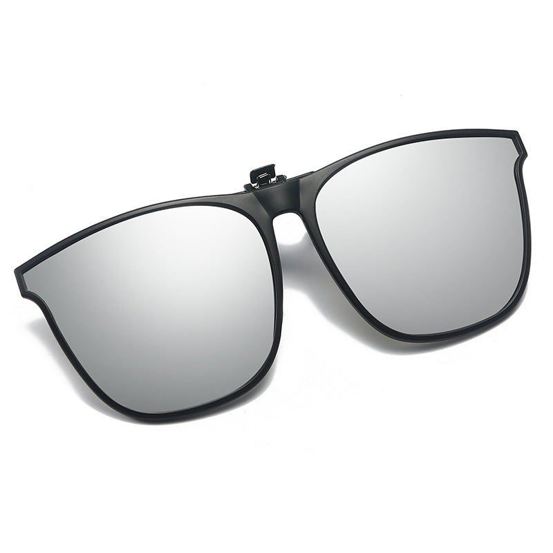 Clip-on lunettes de soleil avec embouts magnétiques Verres polarisants Protection UV400 pour porteurs de lunettes | Sansoti