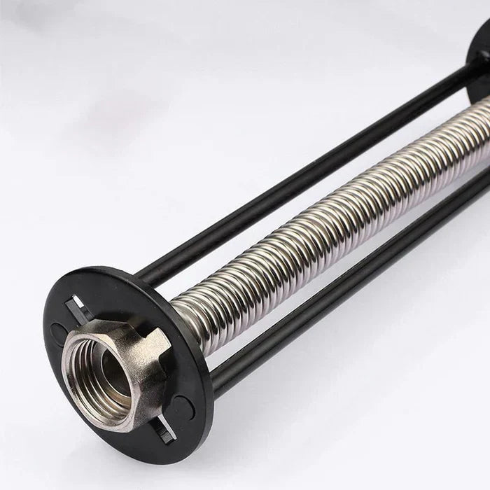 Clé à molette multifonction pour endroits difficiles d'accès | Outil extra long pour robinets et douches | Outil de plomberie pivotant à 360° | Installation de robinet de cuisine et salle de bain | Sansoti