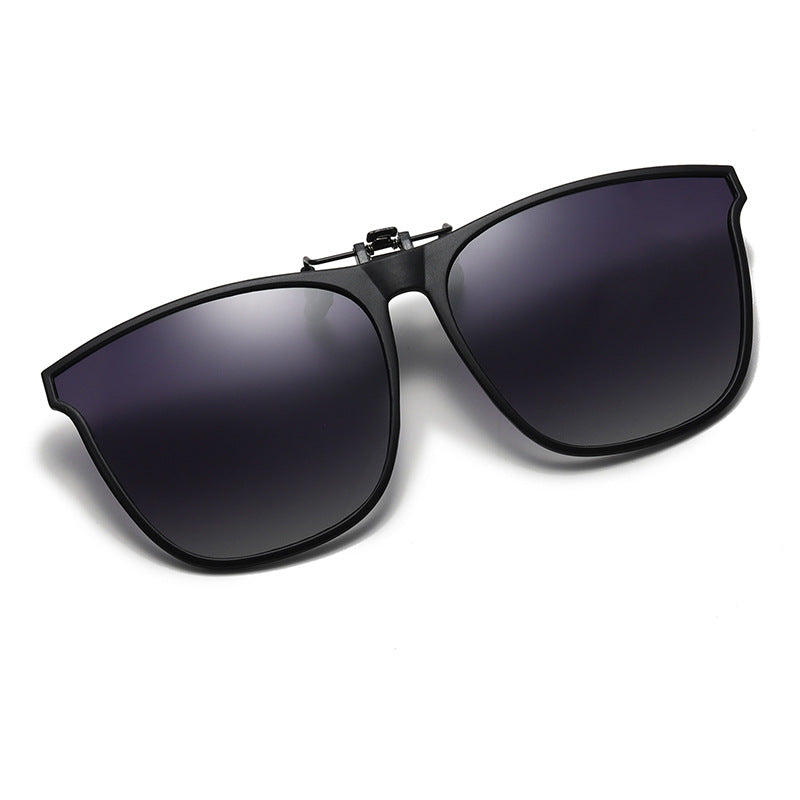 Clip-on lunettes de soleil avec embouts magnétiques Verres polarisants Protection UV400 pour porteurs de lunettes | Sansoti