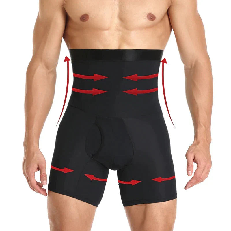 Heren Corrigerende Shapewear Short – Buikcontrole & Comfort | Sansoti