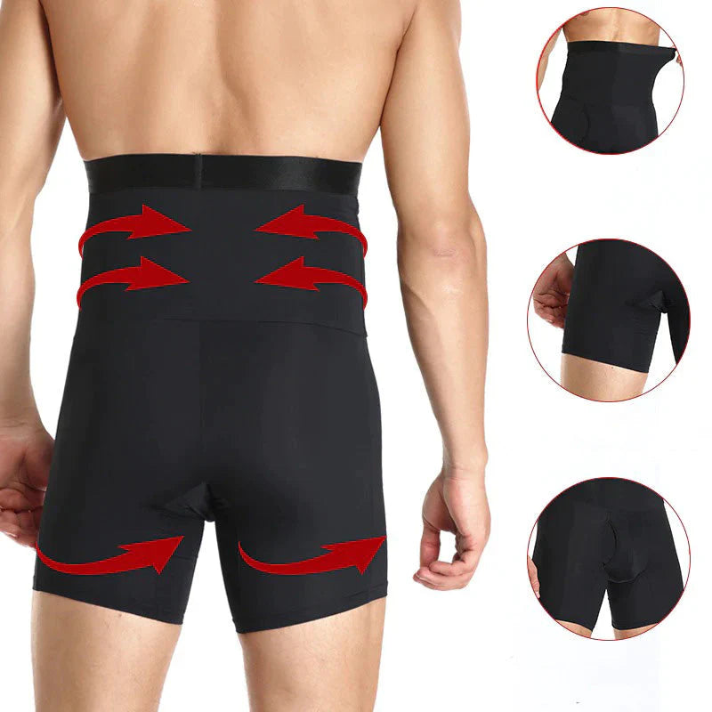 Heren Corrigerende Shapewear Short – Buikcontrole & Comfort | Sansoti