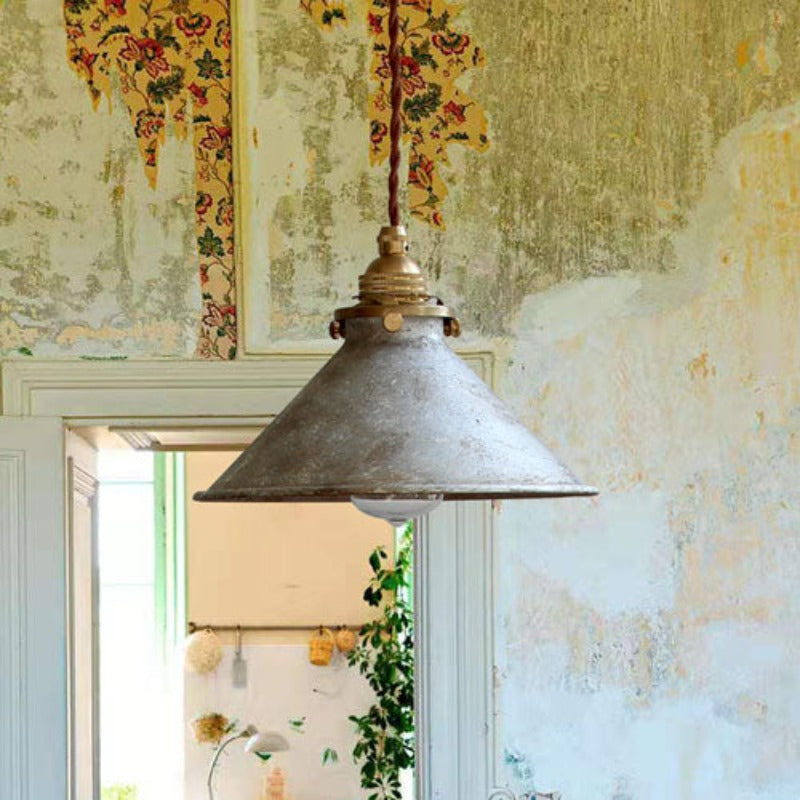 Metall-Hängeleuchte mit Kegelschirm, E14, verstellbares Kabel, Vintage-Industrial-Küchenbeleuchtung, warmes Licht, Esszimmer | Sansoti
