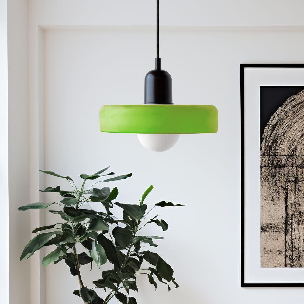 Adjustable Glass Pendant Lamp with Bauhaus Design – Dining Room and Living Room Lighting | Sansoti