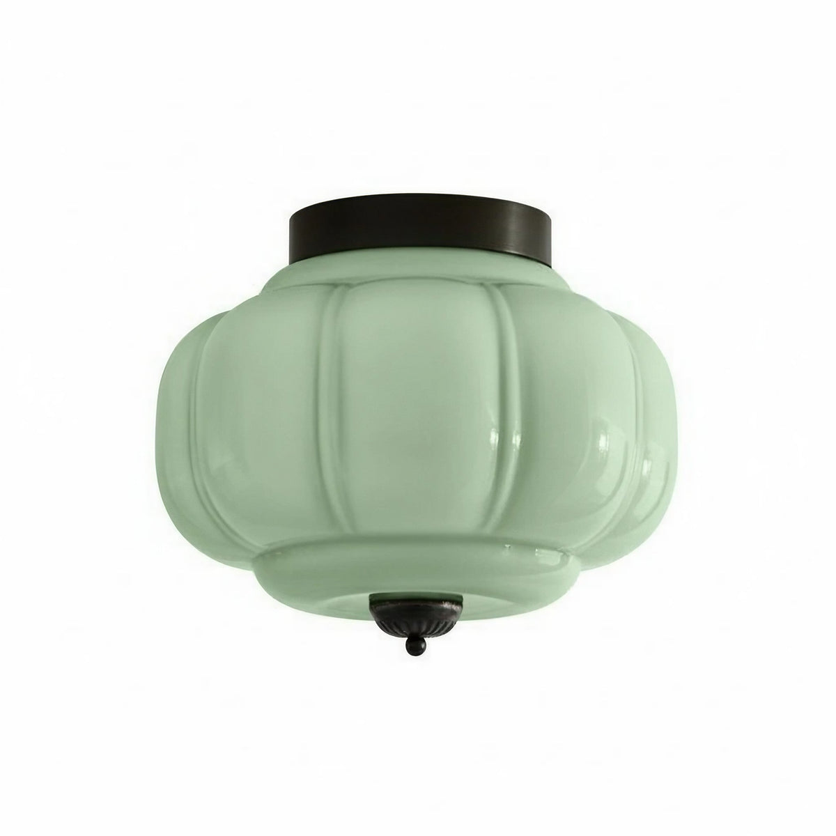 Deckenlampe Milchglas Glas-Schirm Moderne Beleuchtung Skandinavischer Stil Wohnzimmer Esszimmer Schlafzimmer Flush Mount | Sansoti