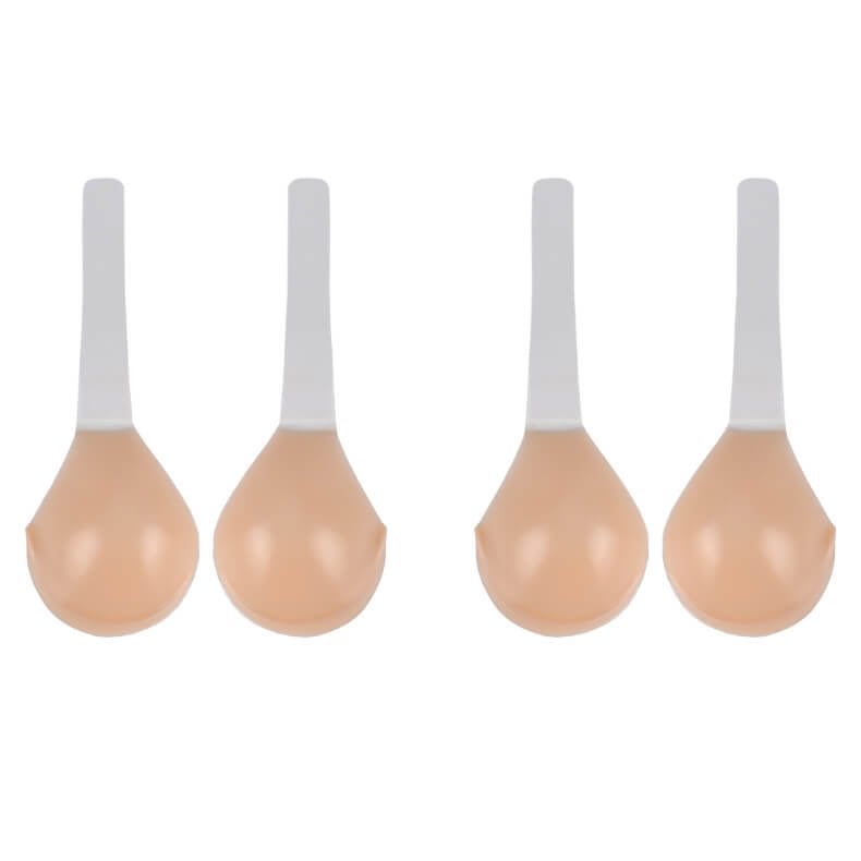 Invisible Silicone Bra with Adjustable Lift – Wireless Adhesive Strapless Bra for Backless & Plunging Neckline Outfits | Sansoti
