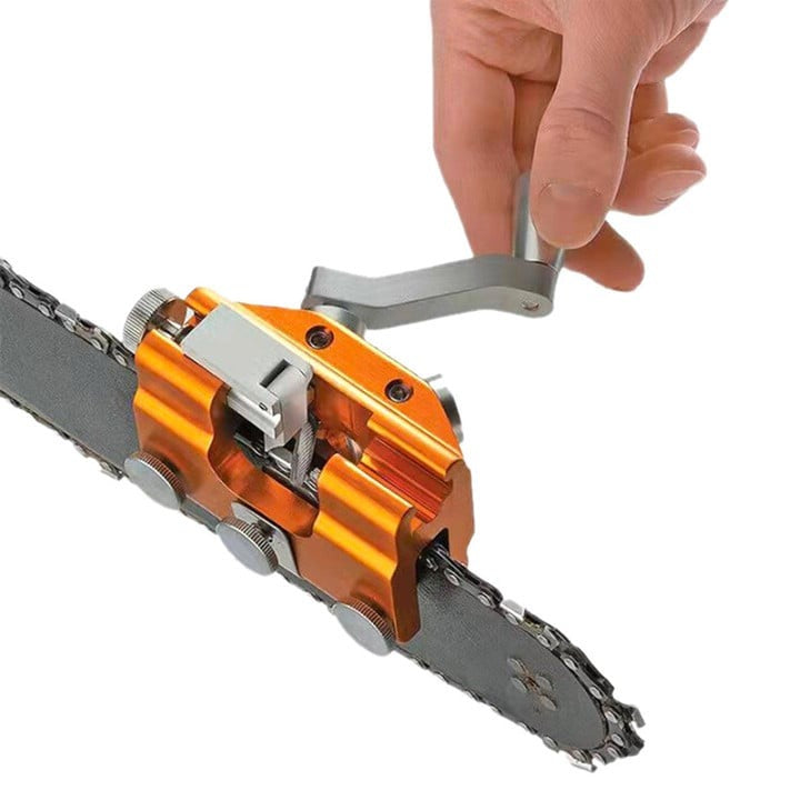Manual Chainsaw Sharpener Compact Tool 30° Sharpening Angle Sharpening Maintenance Precision Saw Chain | Sansoti