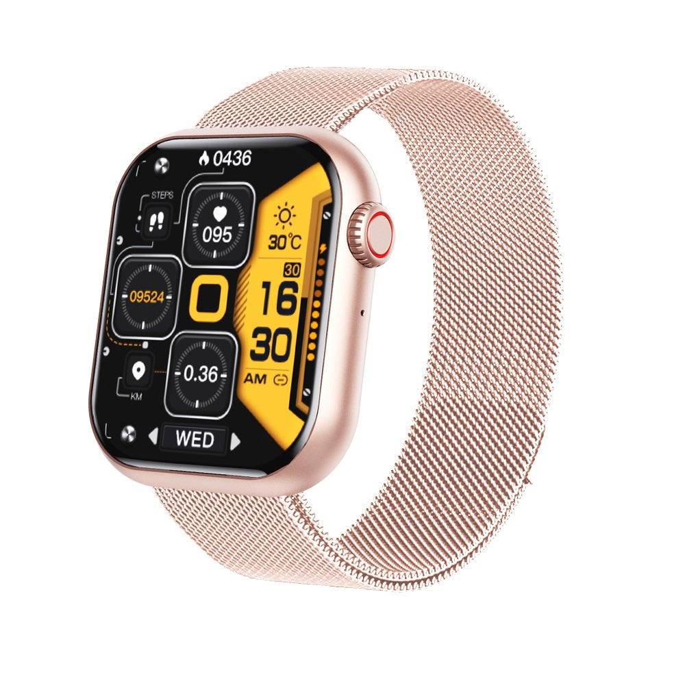 Gesundheits-Smartwatch mit Herzfrequenzmesser, Blutdruckmessung, Sauerstoffsättigung, Schlafüberwachung wasserdicht für Sport | Sansoti