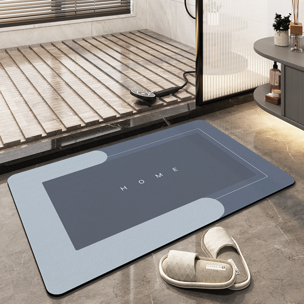 Zachte Badmat Antislip 40x60 cm | Superabsorberend Microvezel Droogloopmat voor Badkamer Keuken | Sneldrogend Vloerkleed met Antislip Onderkant | Sansoti