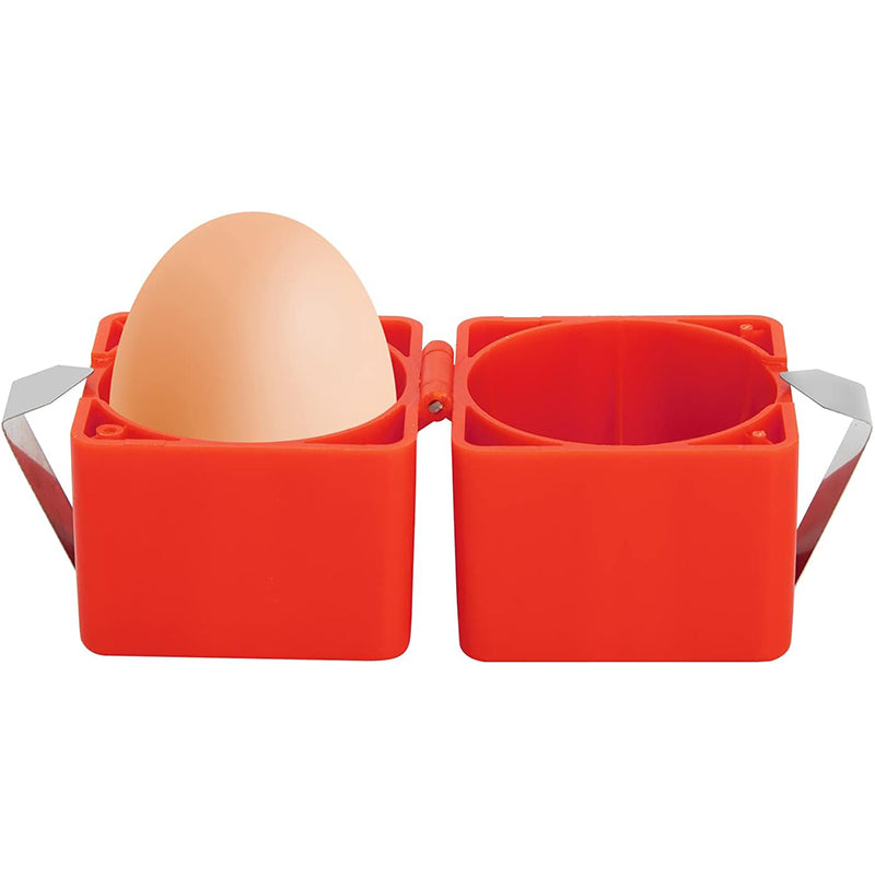 Handy Egg Slicer for Perfect Eggs - Compact Kitchen Helper - ABS Plastic - White - Easy Slicing | Sansoti