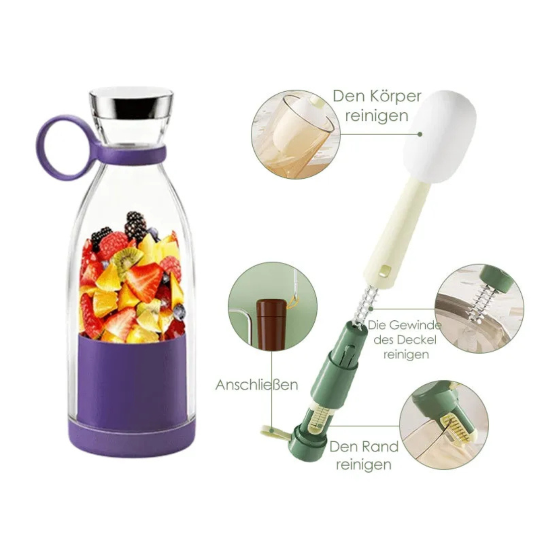 Przenośny blender do smoothie z akumulatorem do ładowania, idealny w podróży | Sansoti