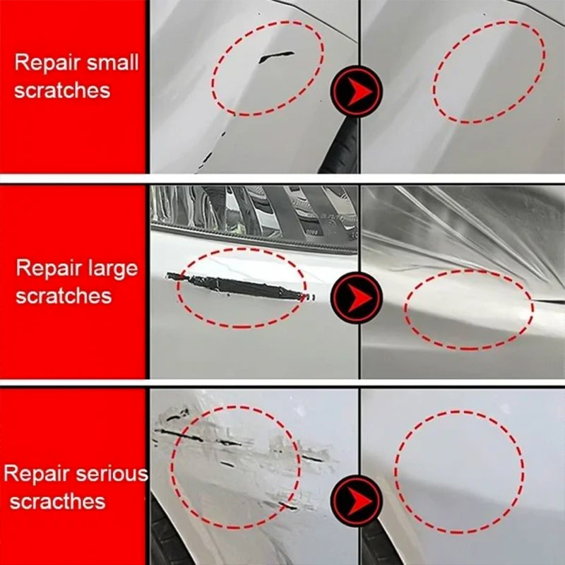 Car Paint Repair Fluid with Ceramic Coating for Scratch Removal, Enhanced Shine and Protection | Sansoti