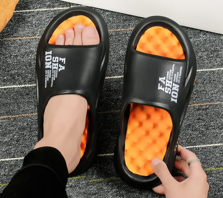Orthopedic Massage Slippers with Arch Support Comfortable Slip-Resistant Unisex Sizes 36-45 for Home | Sansoti