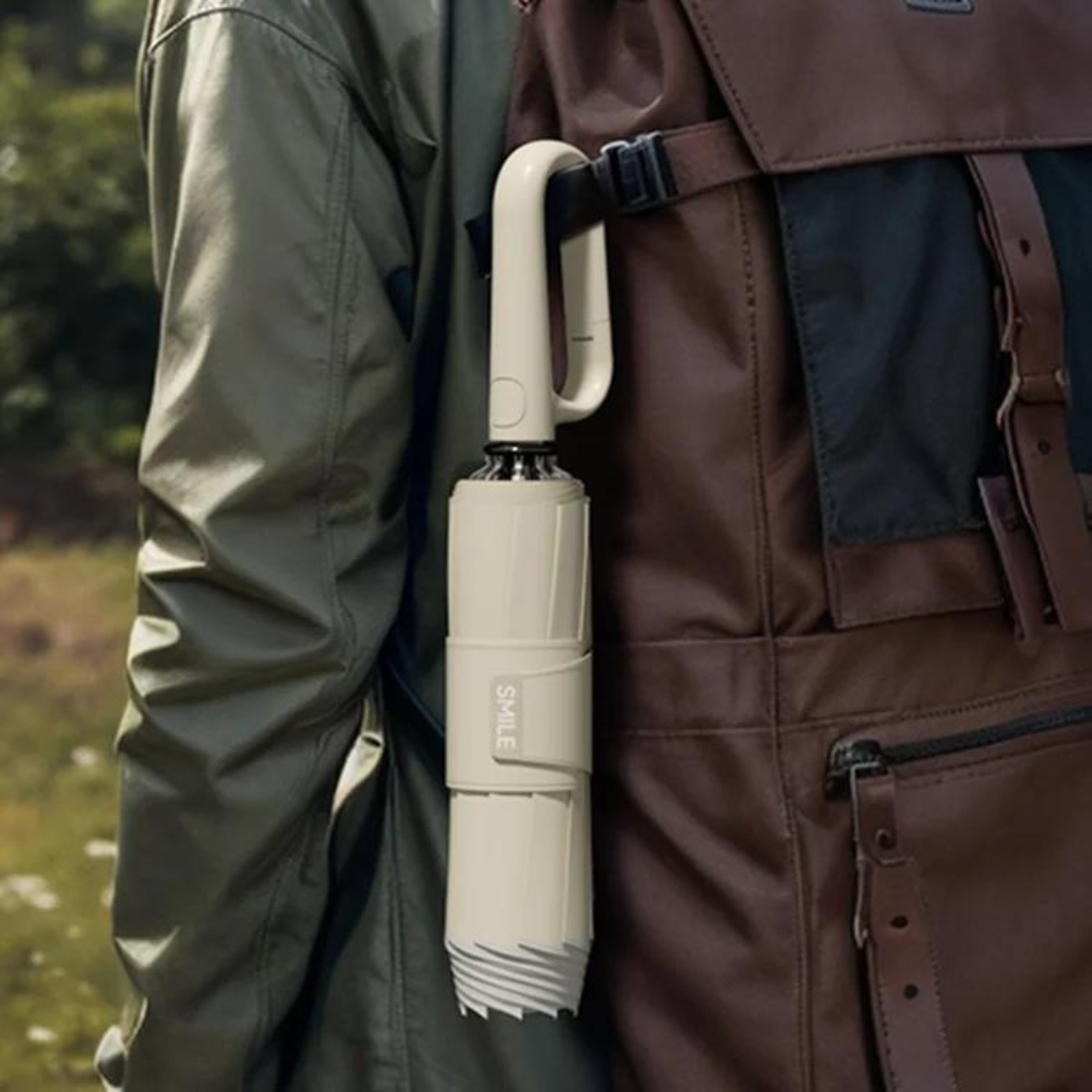 Automatic Storm Umbrella with Reflective Edge – Windproof & Compact for On the Go | Sansoti