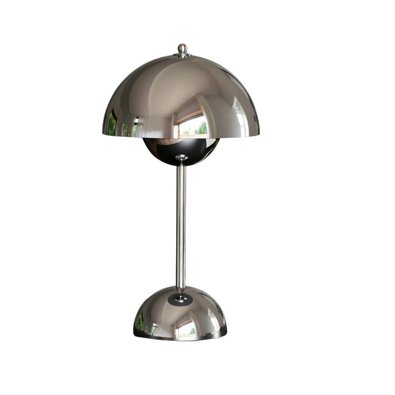 Designer Bloem Tafellamp Metaal met Dimfunctie Scandinavisch Stijl | Sansoti