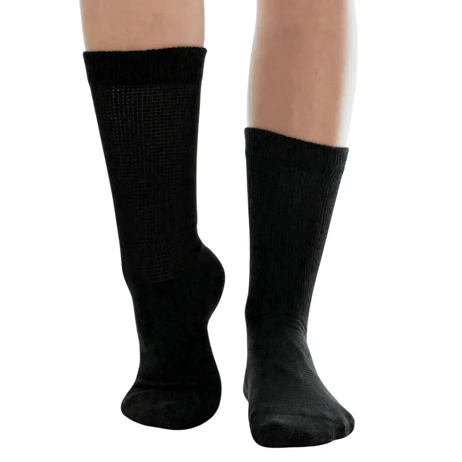Medical Diabetic Socks Seamless Cotton Breathable for Sensitive Feet Neuropathy Comfort Daily Protection | Sansoti