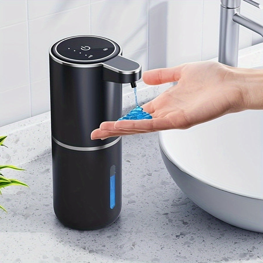 Automatic Soap Dispenser Sensor 380ml Plastic White Bathroom Kitchen Wall Mount Foam Dispenser USB Rechargeable | Sansoti