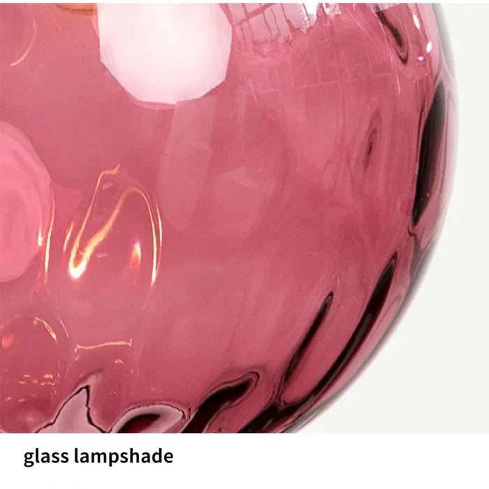 Glas-Kugelhängeleuchte E27 mit warmem Licht für Wohnzimmer Esszimmer Schlafzimmer stimmungsvolle Beleuchtung Design | Sansoti