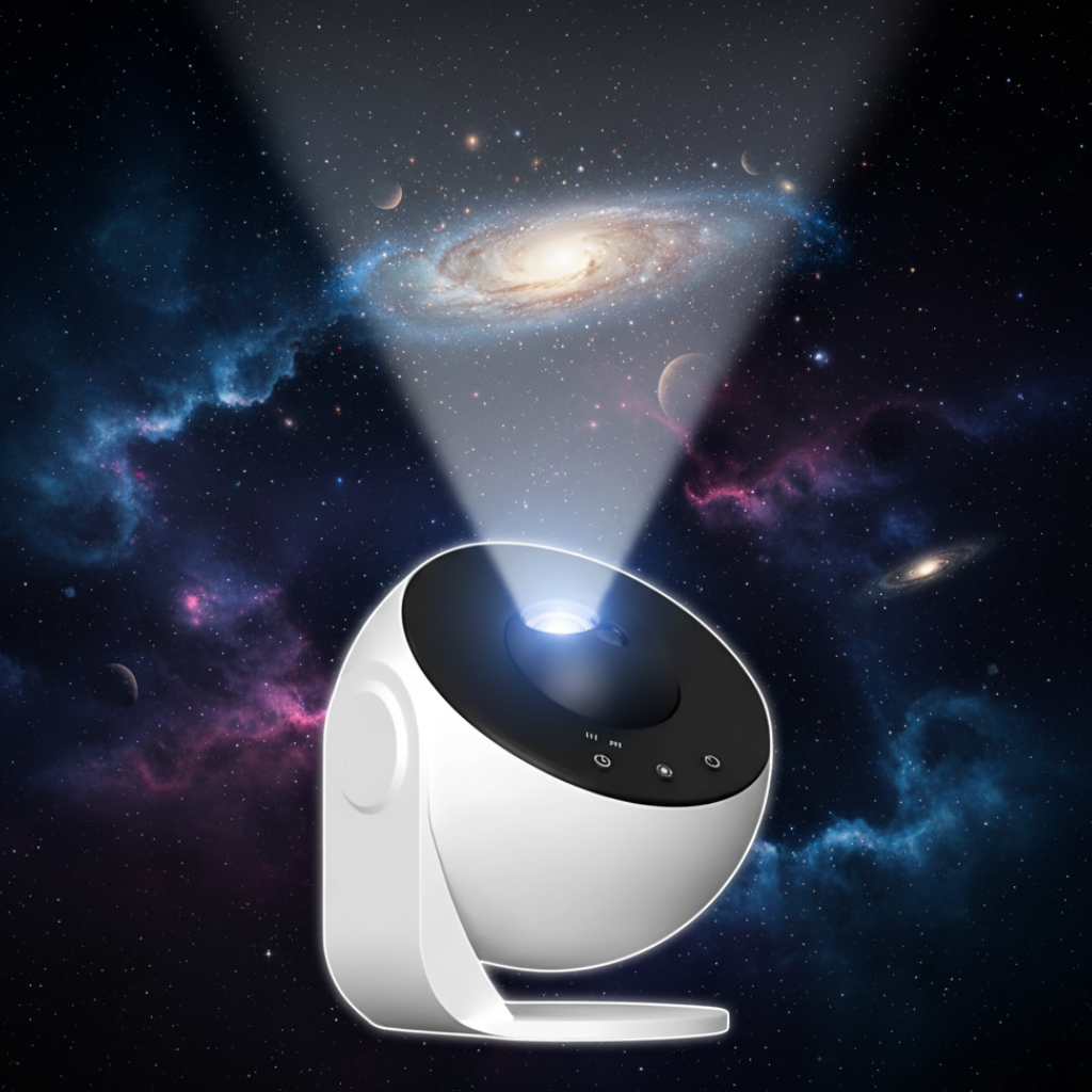 Star Projector with Interchangeable Discs Milky Way Nebula Sky Ceiling Starry Sky Bedroom Ambient Lighting | Sansoti