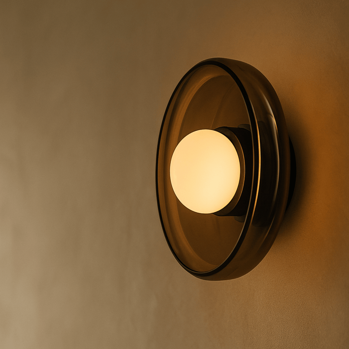 Glazen Wandlamp met Glas-in-lood Effect Crème Olijfgroen Wit LED E27 Fitting Sfeervol Slaapkamer Gang | Sansoti