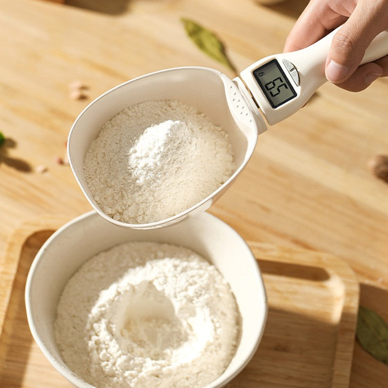 Digitale Löffelwaage mit Präziser Messung bis 800g für Backen und Kochen | Sansoti