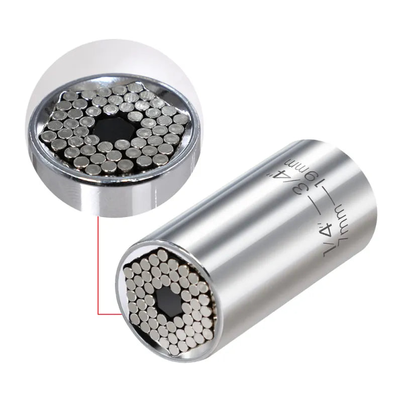 Universal Socket Set for Assembly – Fits Any Shape & Size – Versatile Tool | Sansoti