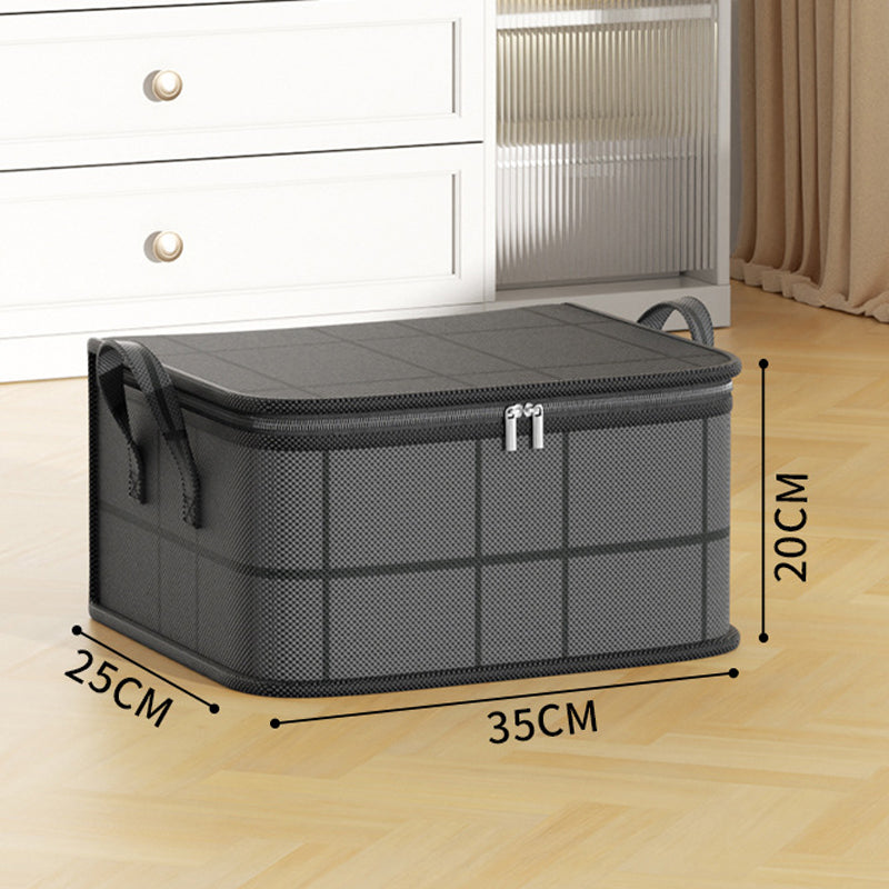 Storage Bag for Blankets and Bedding Anthracite 4 Sizes Nonwoven Fabric | Sansoti