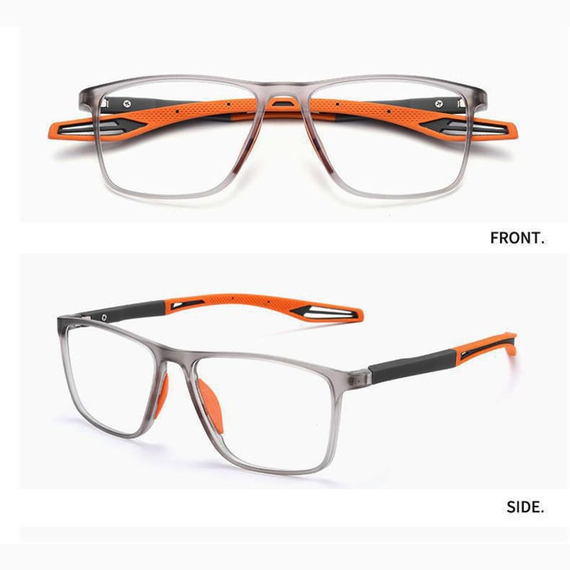Progressive Reading Glasses with Blue Light Filter Titanium Frame Ultralight Design Men’s Sport Style Multiple Strengths Comfortable Wear | Sansoti