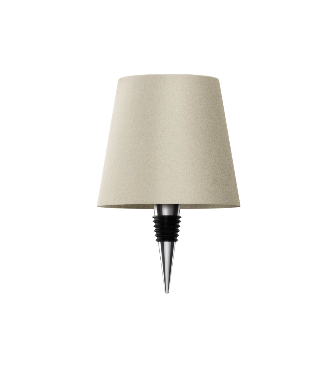 Lámpara para botella LED recargable de aluminio, lámpara de mesa para botella de vino, luz cálida | Sansoti