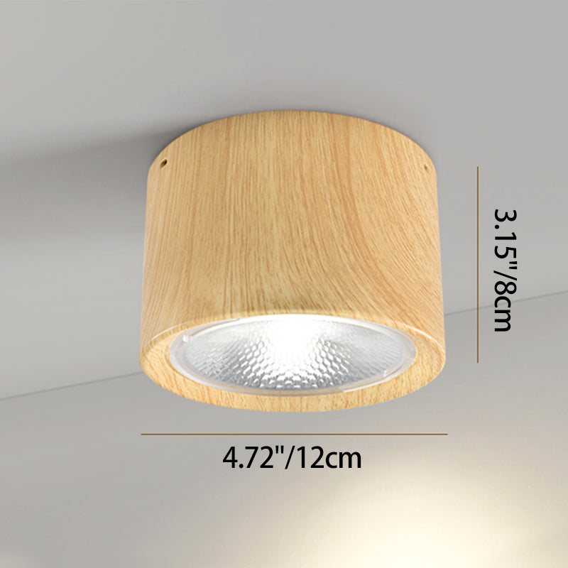 Cilindervormige Plafondlamp Nordic Stijl Aluminium Spotverlichting Woonkamer Slaapkamer Gang 3000K 6000K | Sansoti