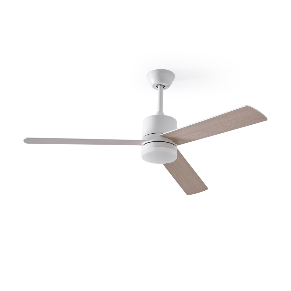 Ceiling Fan with LED Lighting Ø132 cm - 6 Speeds with Remote Control - Energy Efficient Design for Bedroom and Living Room | Sansoti