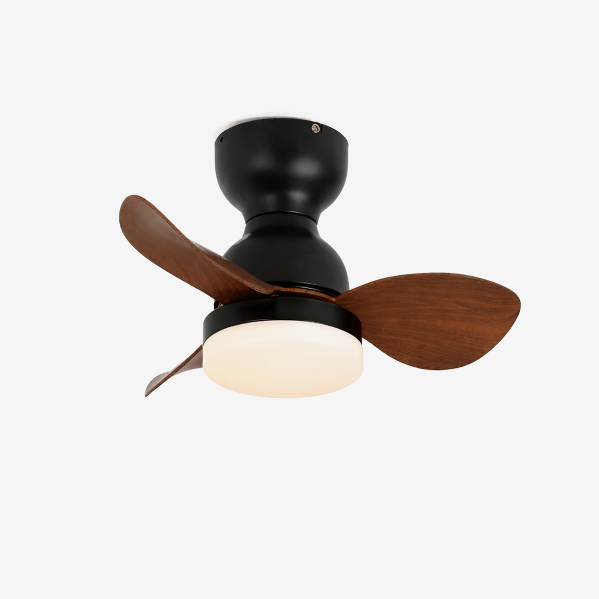 Ceiling fan with lighting Ø55 cm Modern fan with 6 speeds 3 light settings LED fan for living room bedroom | Sansoti