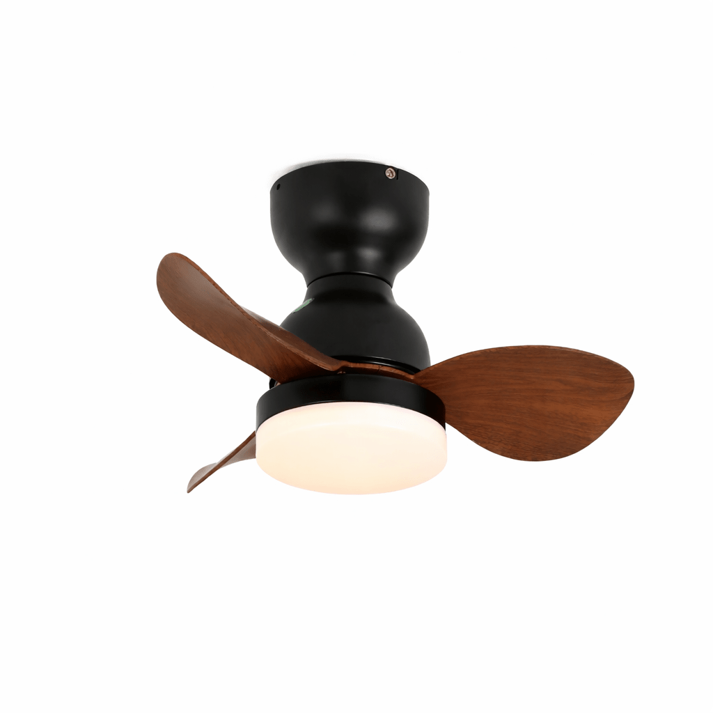 Ceiling fan with lighting Ø55 cm Modern fan with 6 speeds 3 light settings LED fan for living room bedroom | Sansoti