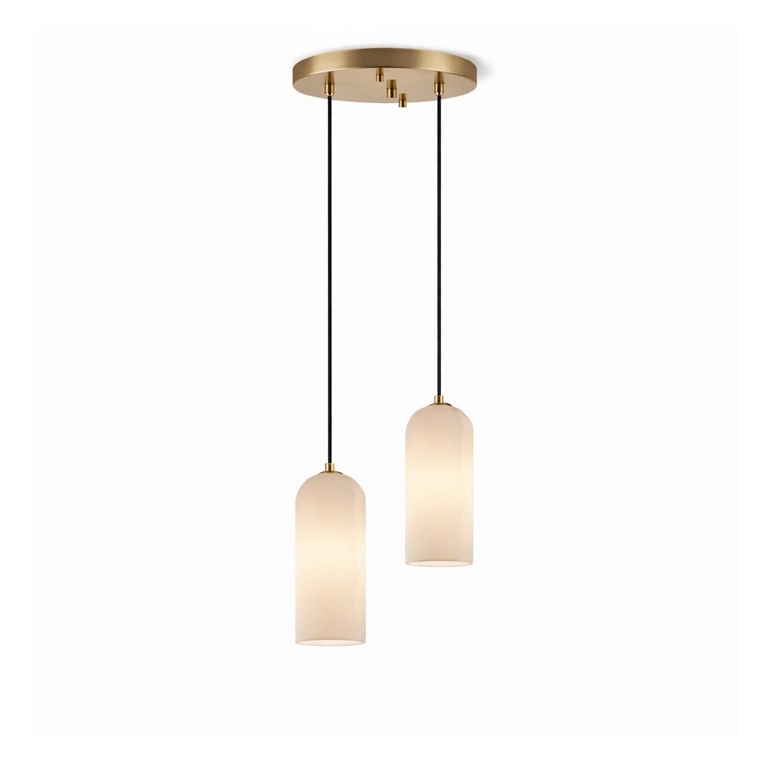 Alabaster Hängeleuchte mit Geflochtenem Kabel – Naturstein Beleuchtung von Einzelleuchte bis 21-Licht Cluster – Mid-Century Modern Stil Esszimmer Hängeleuchte mit E12/E14 Fassung | Sansoti