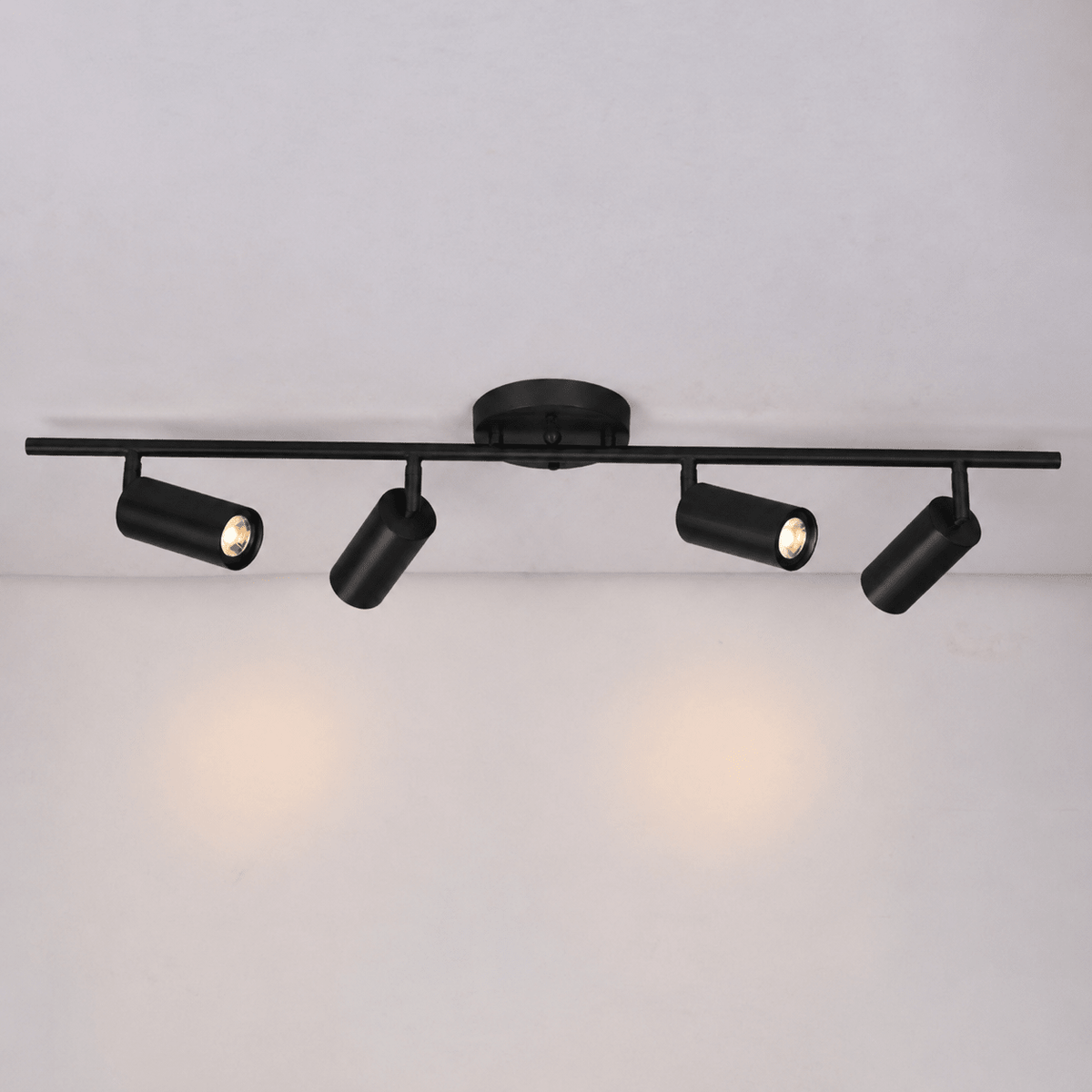 Adjustable wall lamp with brass or black finish – 2 to 4 light points | Sansoti