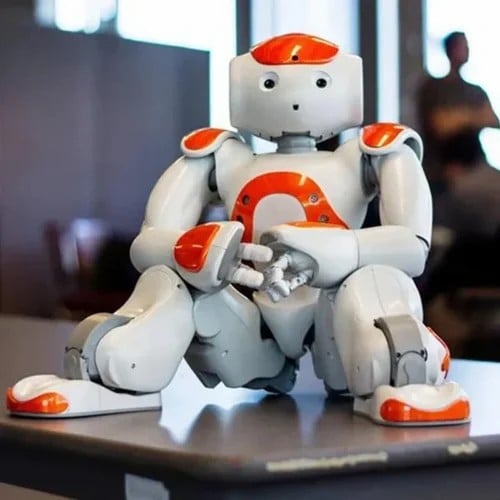 Robot éducatif interactif pour enfants avec commande gestuelle, fonctions musicales et de danse, programmable | Sansoti