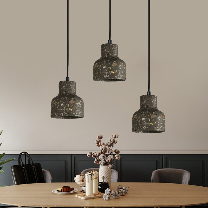 Hanglamp Terrazzo Cement Eettafel Verlichting Industrieel Design Pendellamp E26 E27 Fitting Noordse Stijl | Sansoti