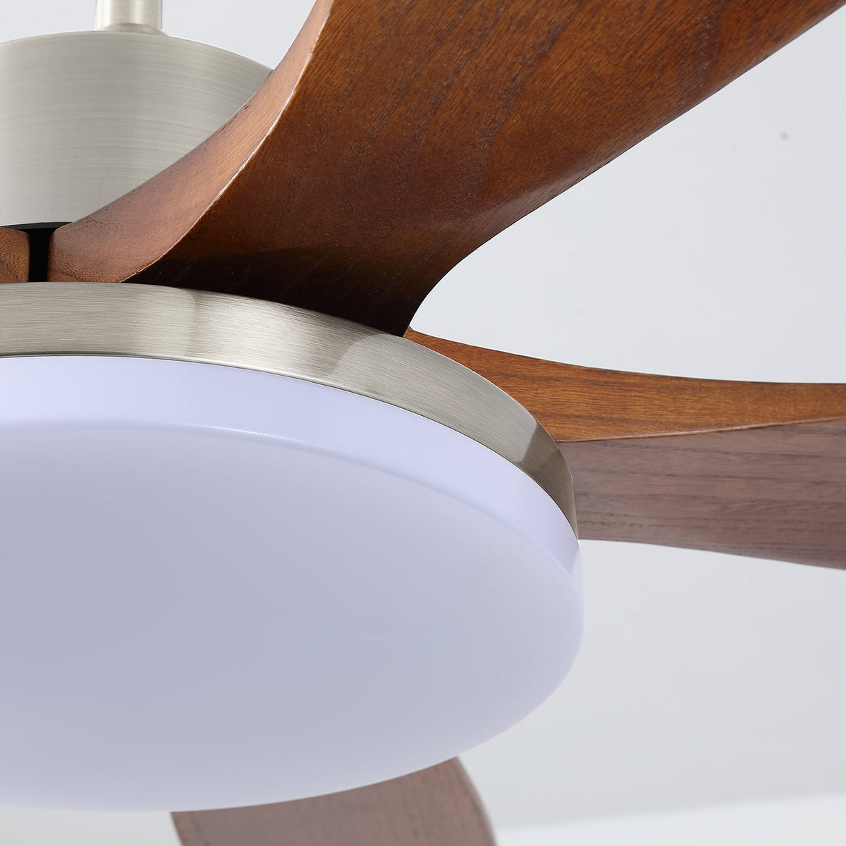 Modern Ceiling Fan with Lighting – Wood Look Design for Ultimate Comfort | Sansoti