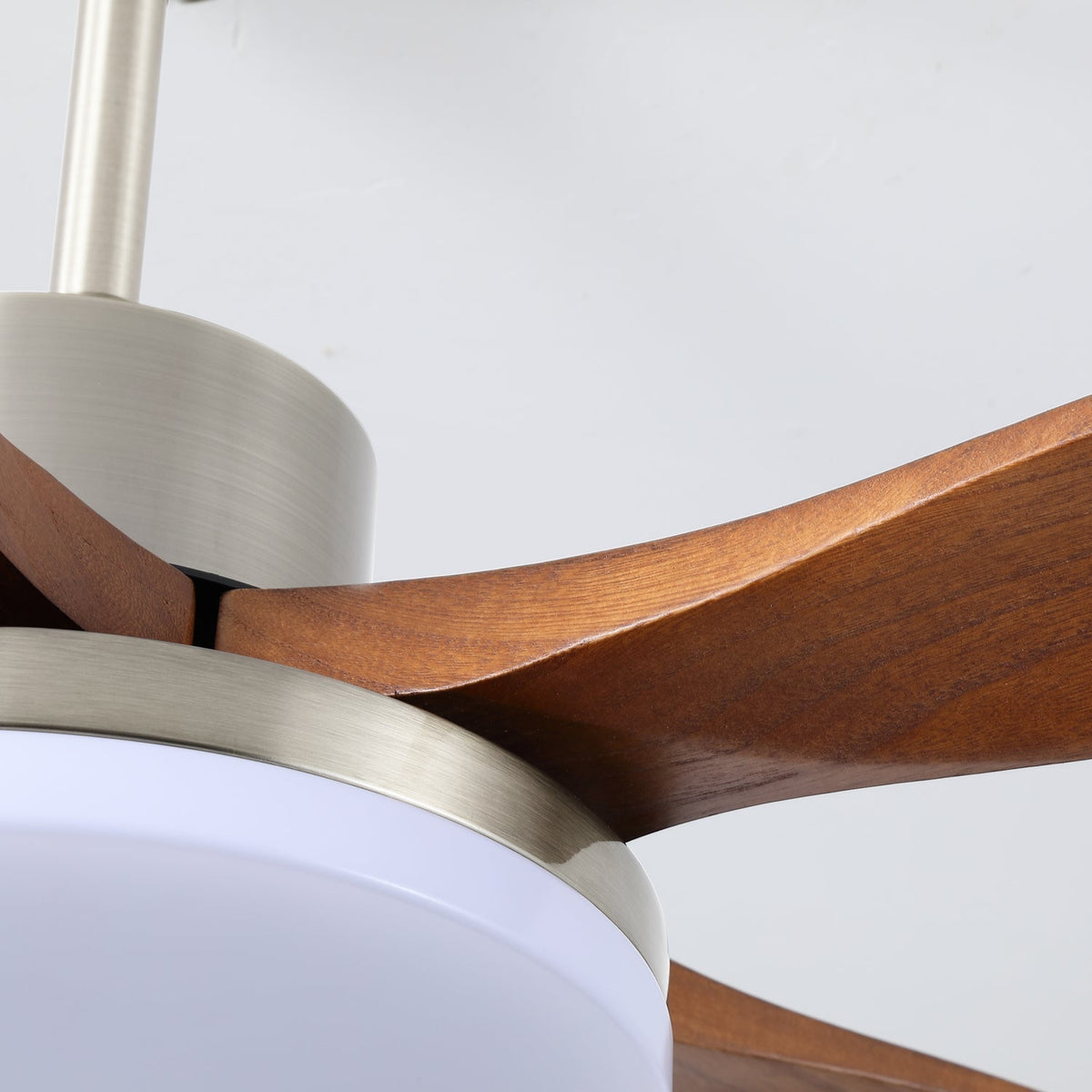 Modern Ceiling Fan with Lighting – Wood Look Design for Ultimate Comfort | Sansoti