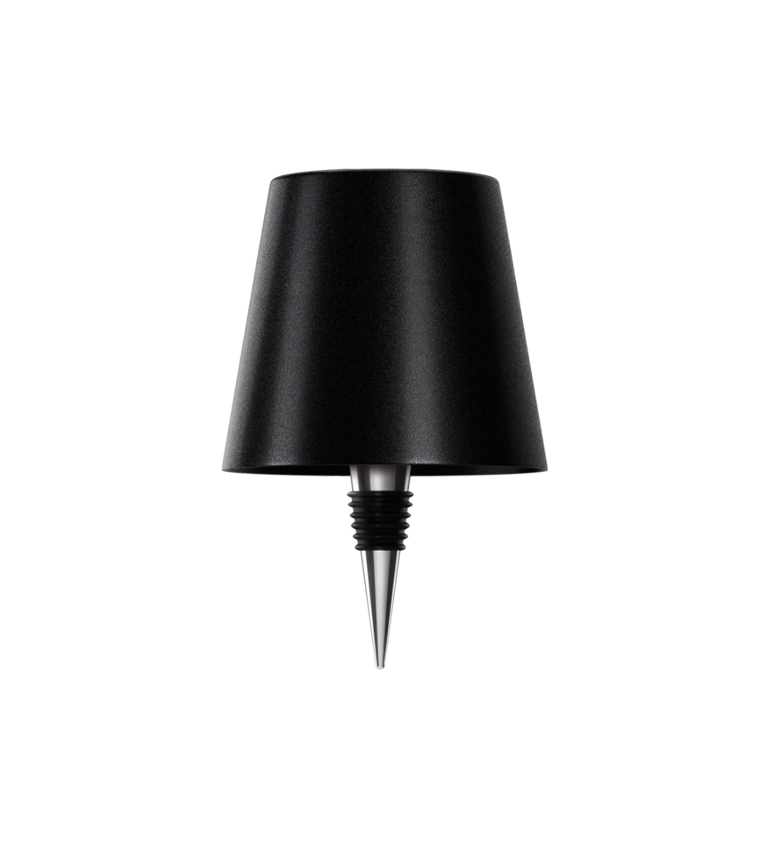 Lámpara para botella LED recargable de aluminio, lámpara de mesa para botella de vino, luz cálida | Sansoti