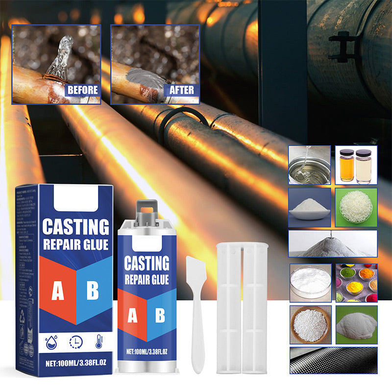 Hitzebeständiger Metallkleber für professionelle Reparaturen 100ml | Sansoti