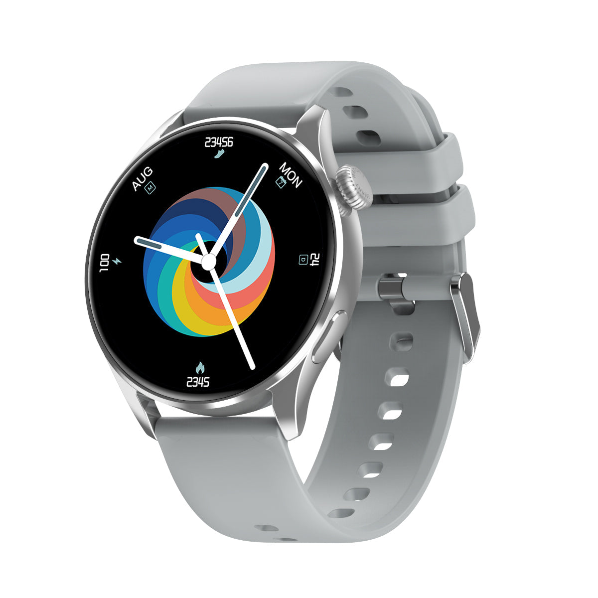 Gesundheits-Smartwatch mit Herzfrequenzmesser, Blutdruckmessung, Sauerstoffsättigung, Schlafüberwachung wasserdicht für Sport | Sansoti