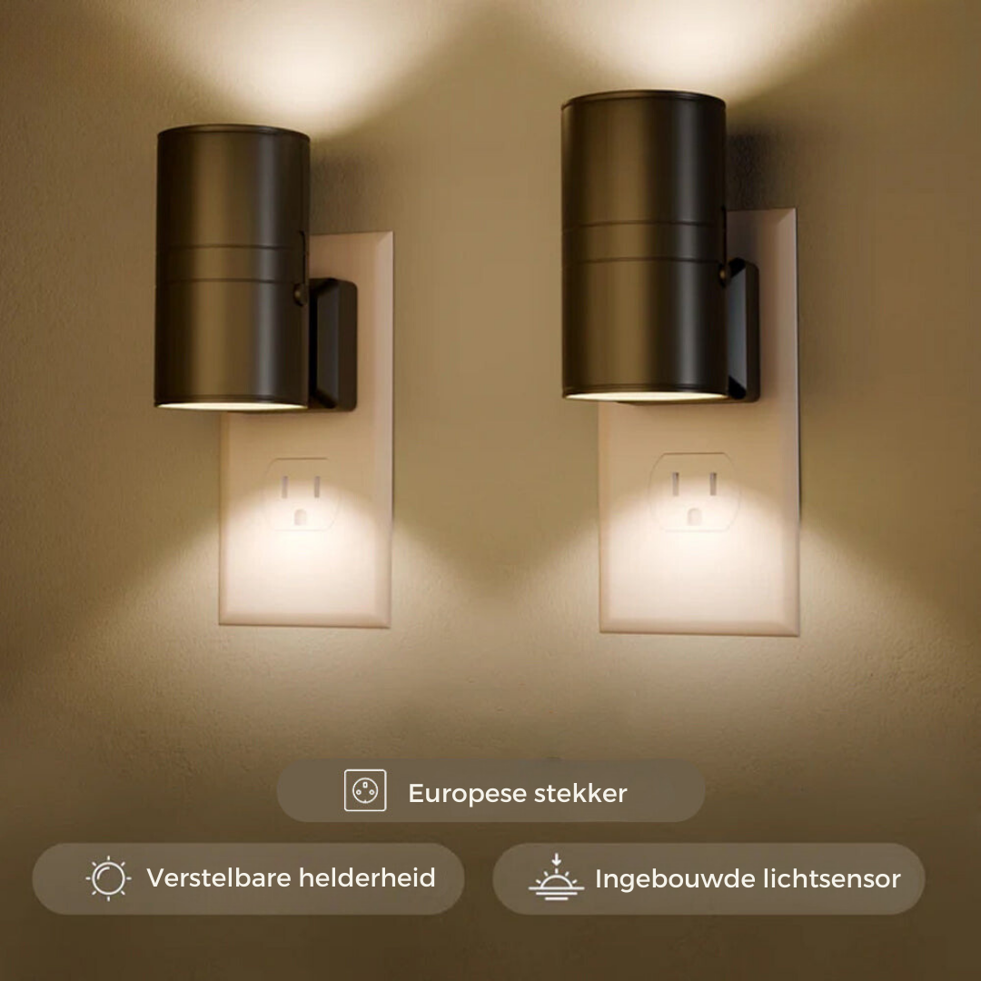 Automatic Night Light with Light Sensor – Sunrise Sunset Switch – Practical Lighting | Sansoti