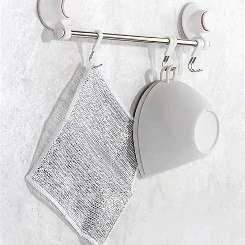 Scratch-Resistant Dishcloths for Washing Up – Set of 10 Pieces | Reusable & Durable | Sansoti
